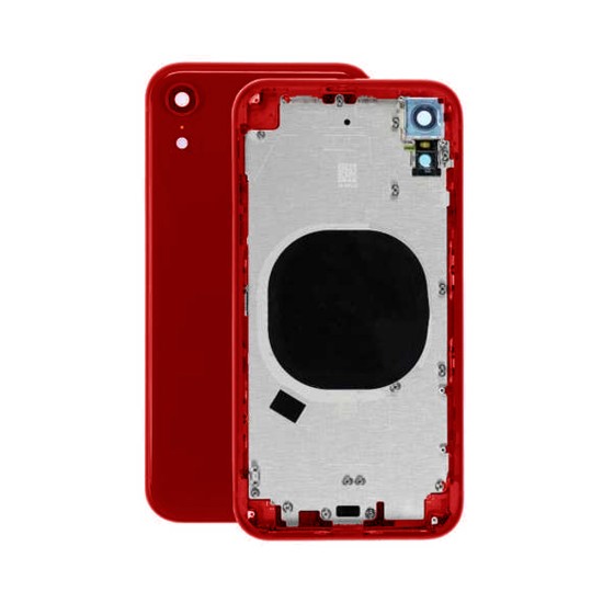 IPHONE XR BACK TAMPA + FRAME ROJO IPHONE XR BACK TAMPA + FRAME ROJO